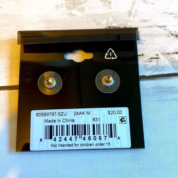 ANNA KLEIN EARRINGS  - Picture 2 of 2